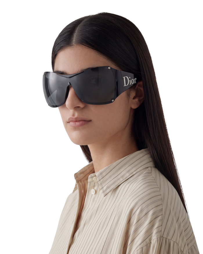 Dior Overshine 1 Sunglasses — Black