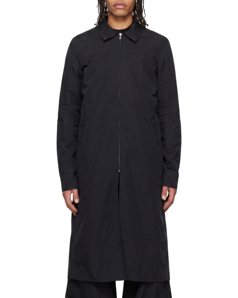 Rick Owens Brad Coat — Black, Size IT52
