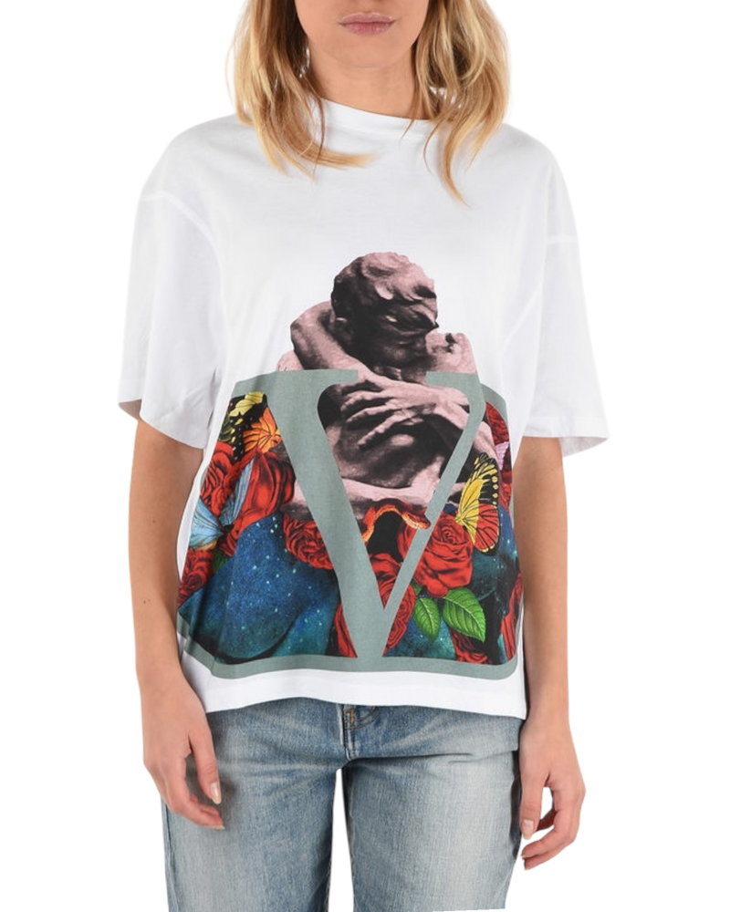 Valentino x Undercover Oversized Lover and Logo-print T-Shirt