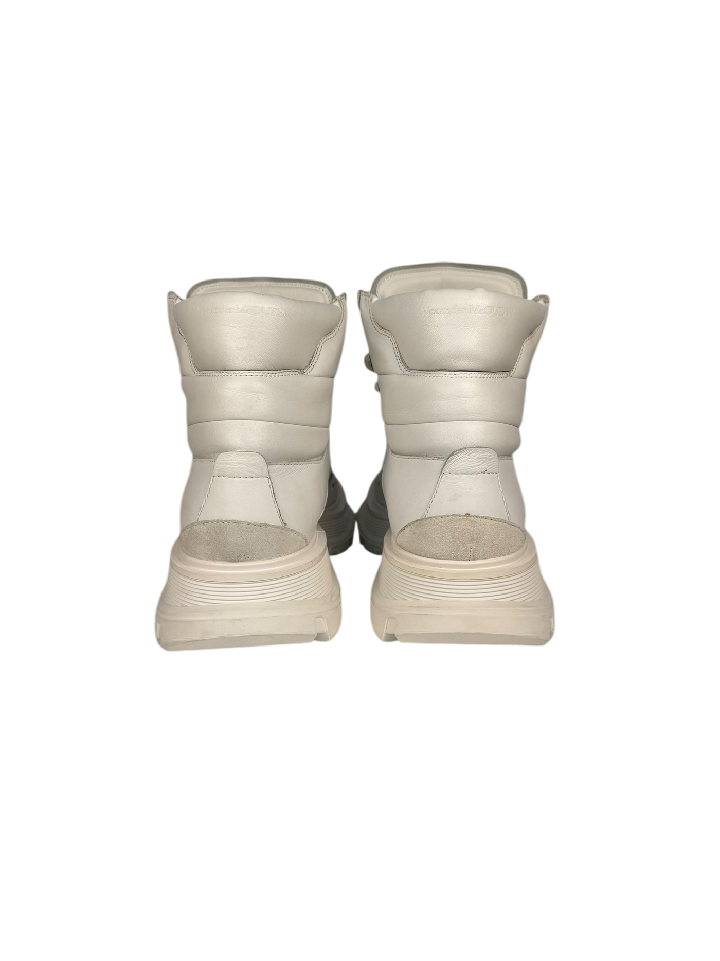 Alexander McQueen Leather Ankle Boots