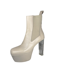 Rick Owens Minimal Grilled Beatle Platform Heels