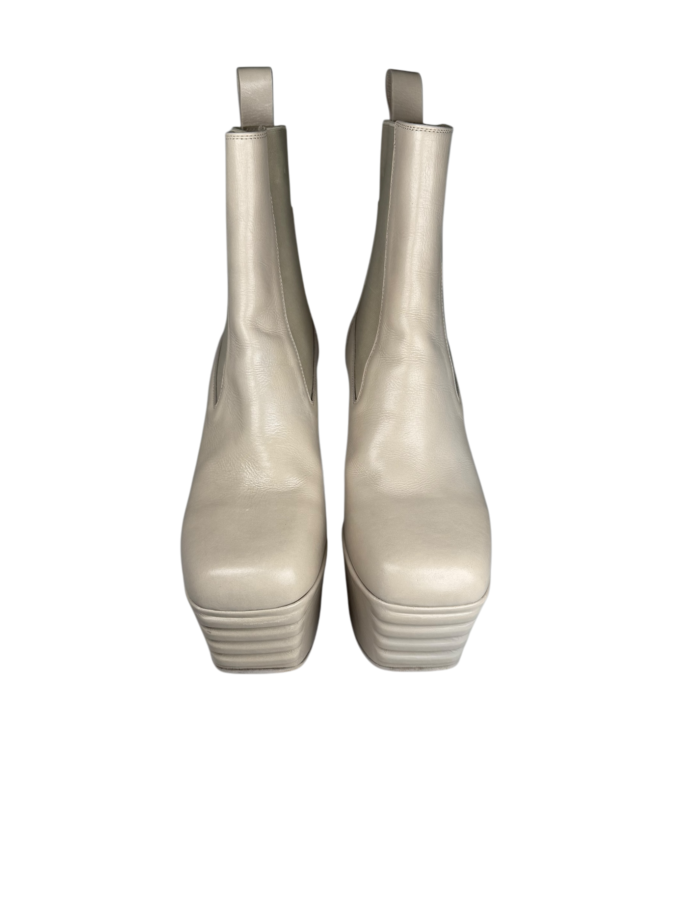 Rick Owens Minimal Grilled Beatle Platform Heels