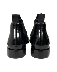 Burberry Patent Leather Chelsea Boot