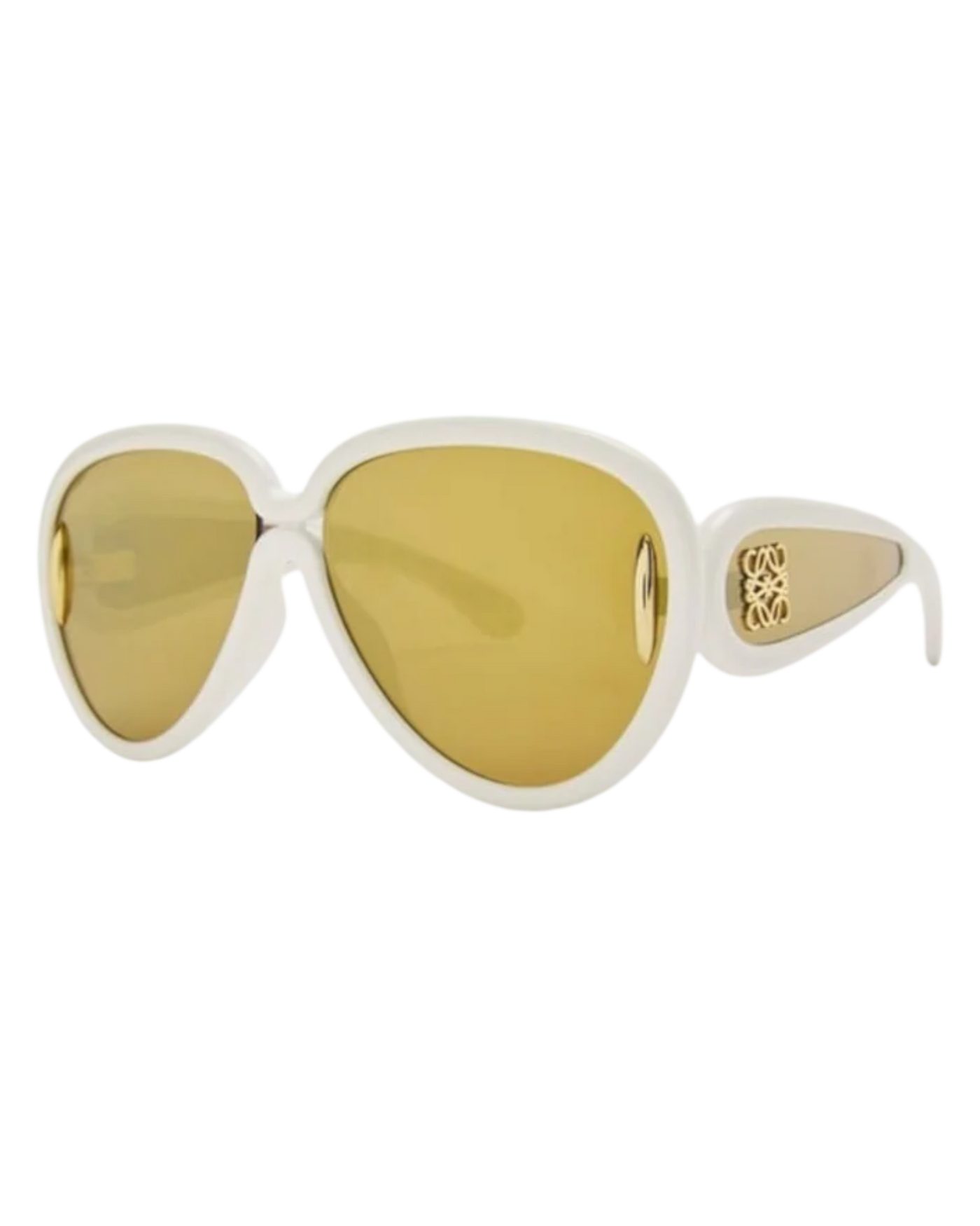 Loewe Paula's Ibiza Brown Mirrored Pilot Sunglasses