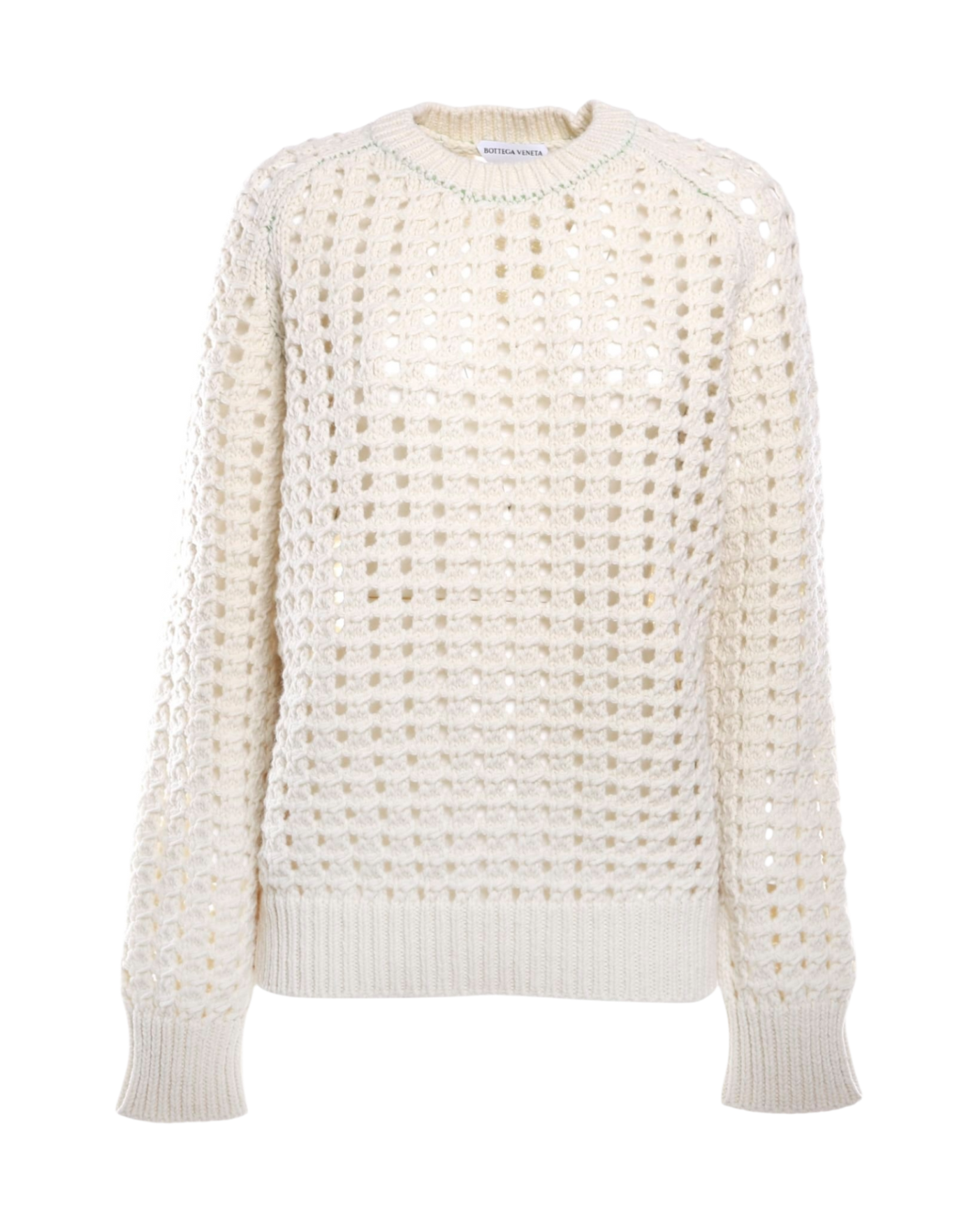 Bottega Veneta Open-Knit Crewneck Jumper