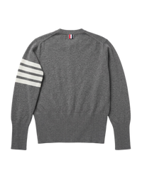 Thom Browne Cashmere Cardigan — Grey, M