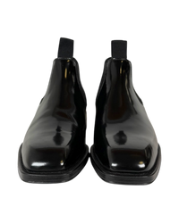 Burberry Patent Leather Chelsea Boot