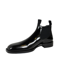 Burberry Patent Leather Chelsea Boot