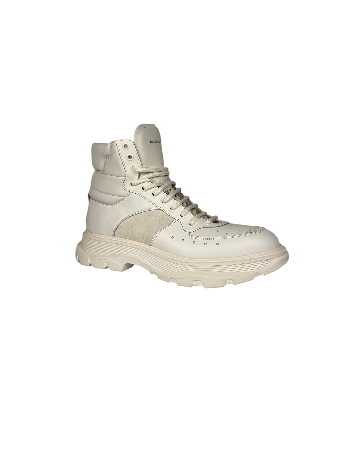 Alexander McQueen Leather Ankle Boots