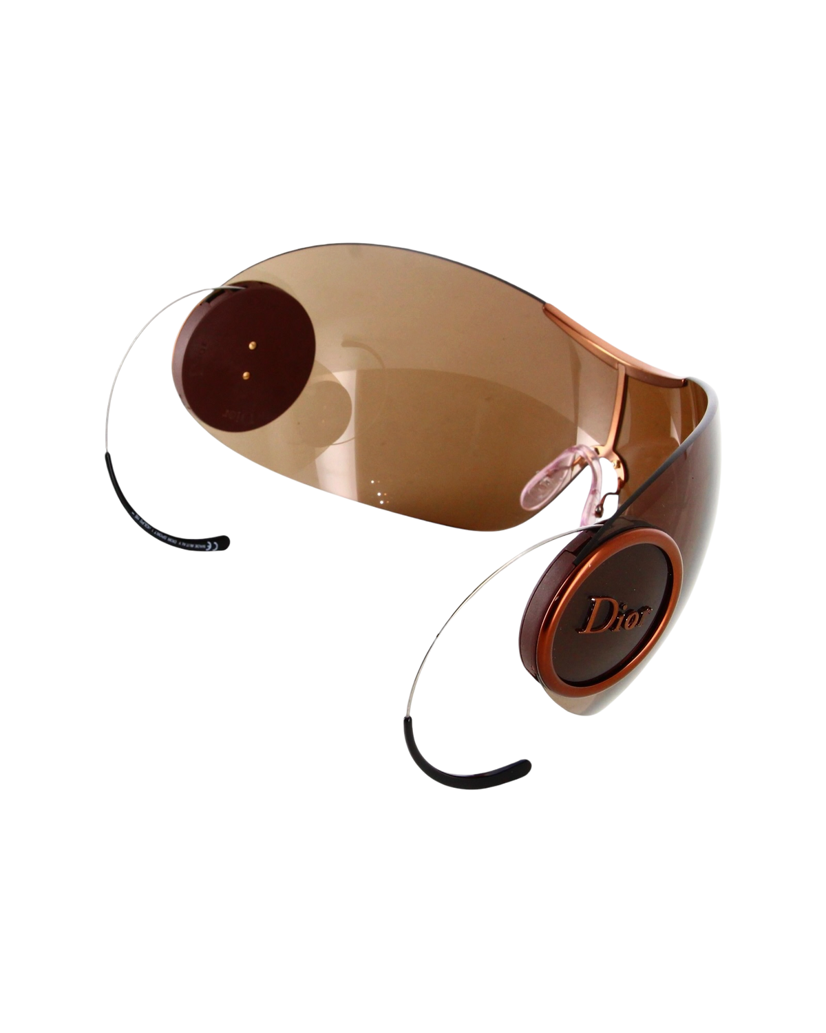 Dior Sport 1 Shield Sunglasses — Rust / Bronze