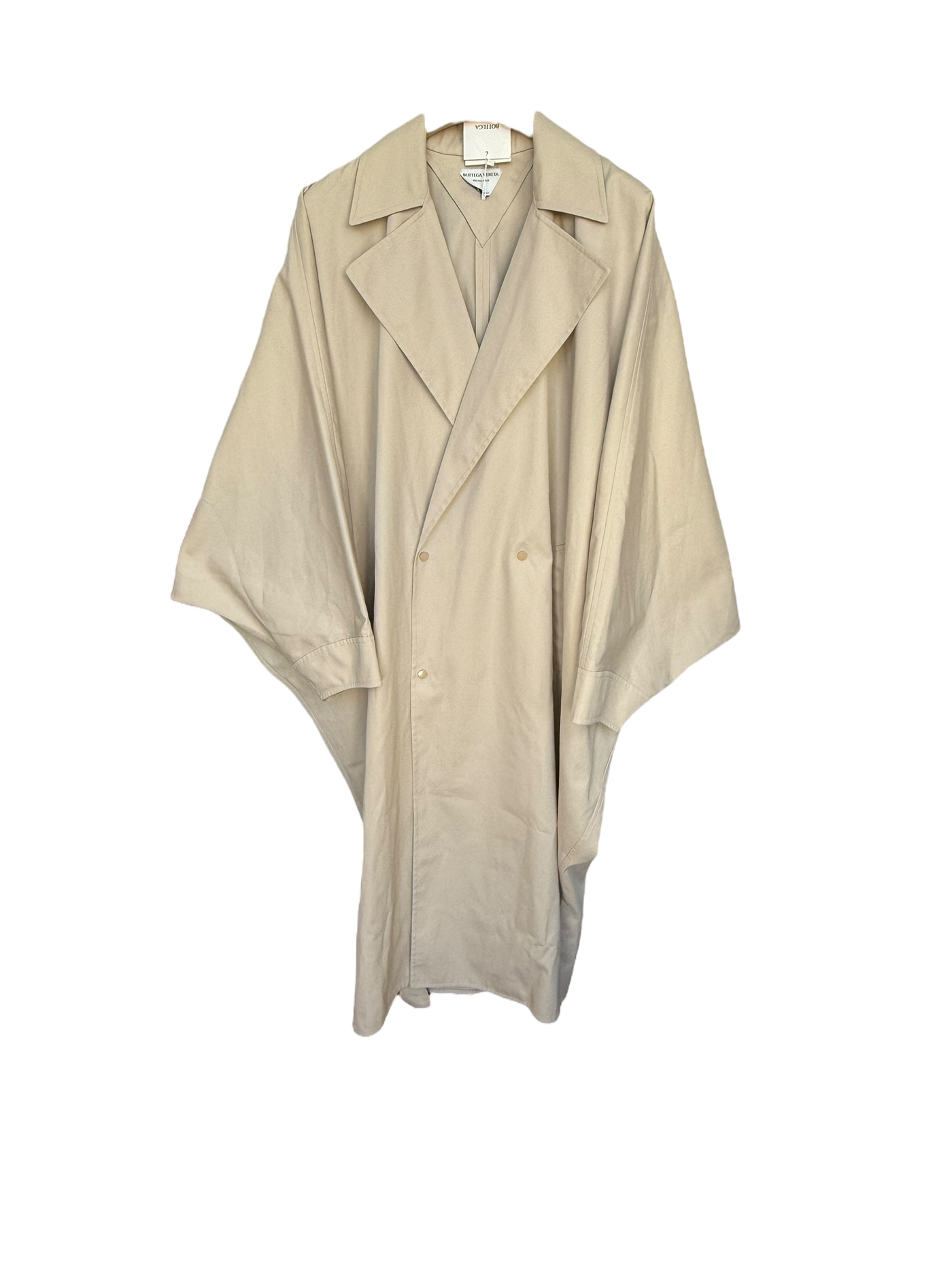 Bottega Veneta Double Breasted Night-Gown Overcoat