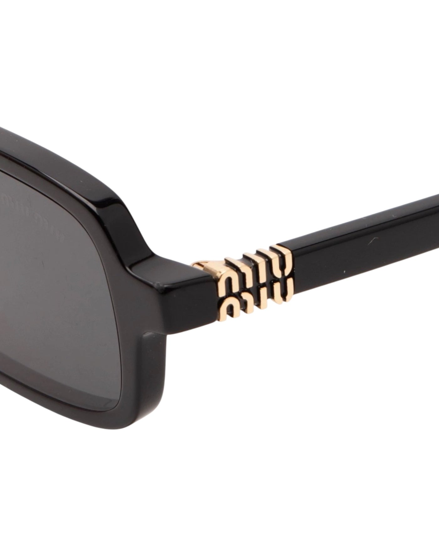 Miu Miu 'Regard' MU 11ZS Sunglasses — Black