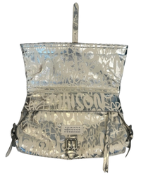 Maison Margiela Crinkle Leather Graffiti Clutch