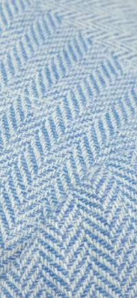 Kiton Light Blue Herringbone Jacket