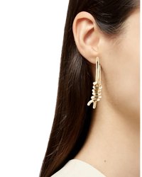 Givenchy Assymetric Twisted Earrings
