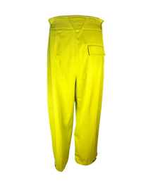 Bottega Veneta Green Wool Trousers
