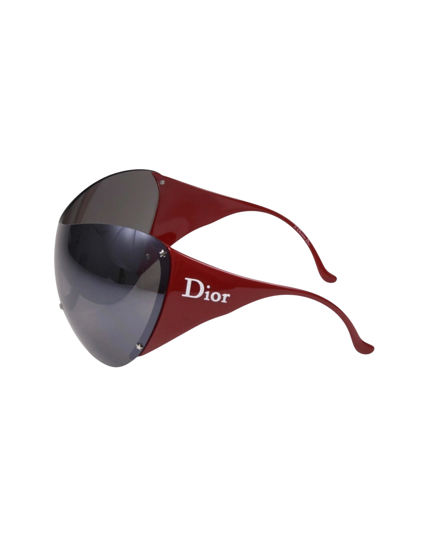 Dior Ski 1 Shield Sunglasses — Red