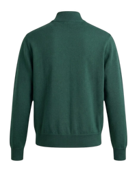 Dior Zip Neckline Sweatshirt — Dark Green, XS (Men's) / S (Women's)