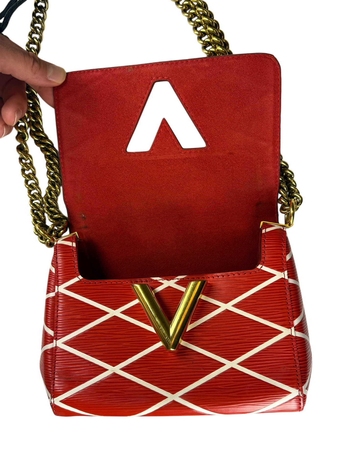 Louis Vuitton 2015 Cruise Malletage Twist PM Shoulder Bag