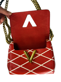 Louis Vuitton 2015 Cruise Malletage Twist PM Shoulder Bag