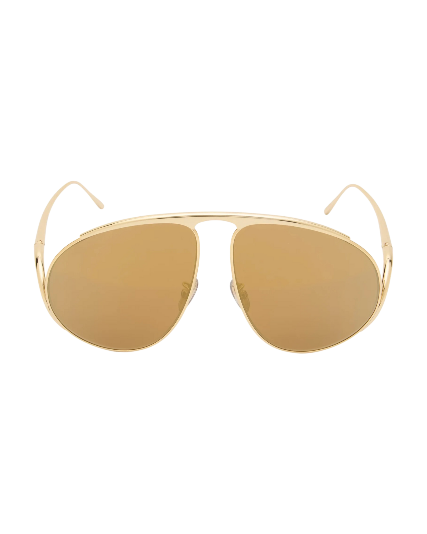 Loewe Hillock Sunglasses — Gold, LW40180U