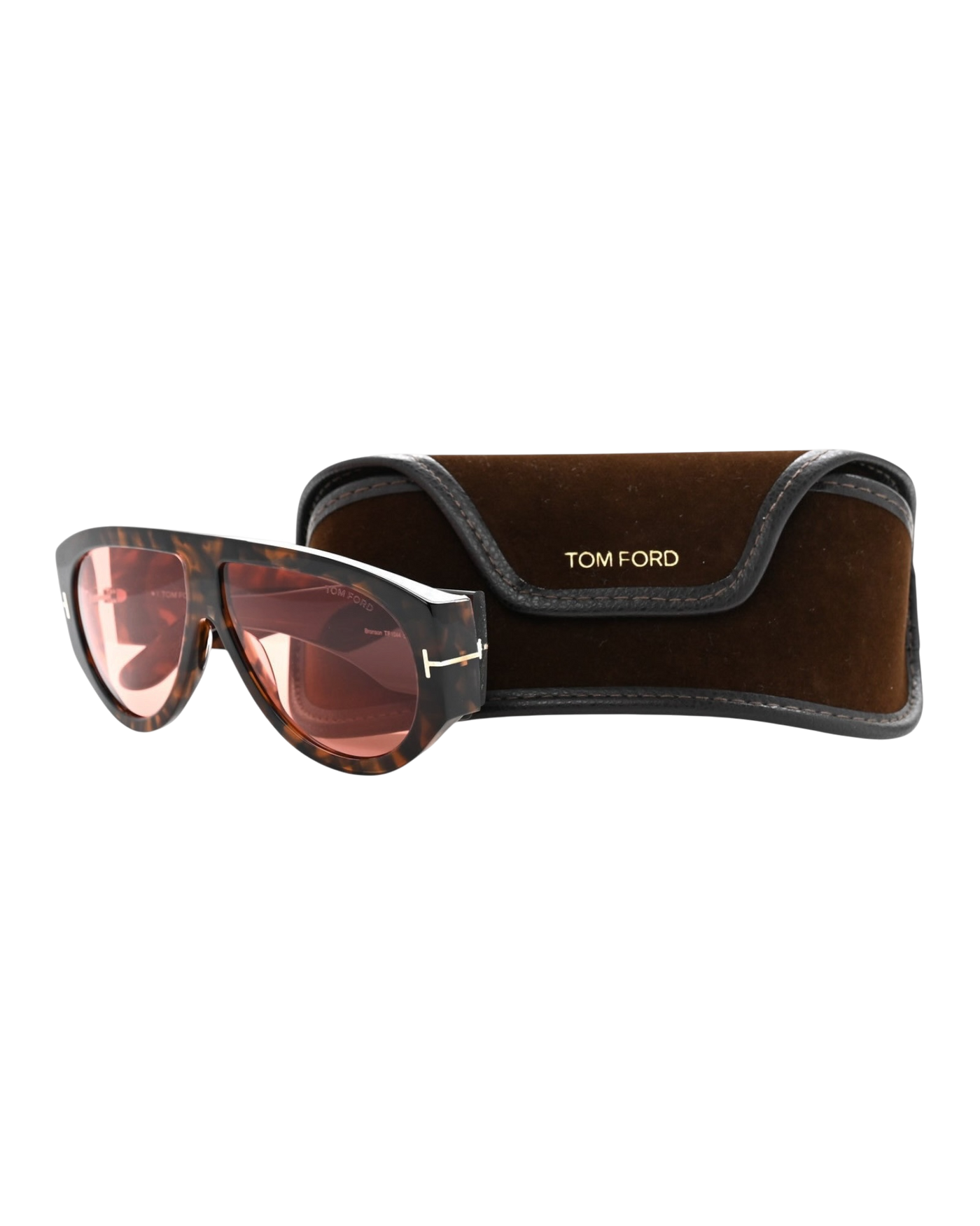 Tom Ford 'Bronson' Sunglasses — Red, FT1044