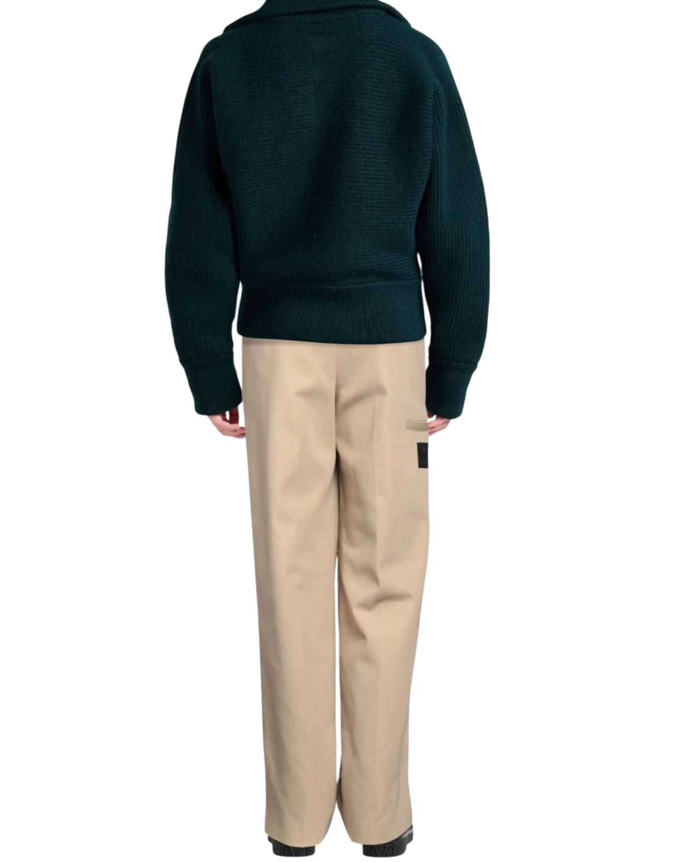Givenchy Oversized Chino Trousers — Beige, Size US 38 / IT 48