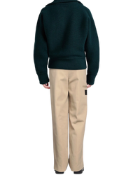 Givenchy Oversized Chino Trousers — Beige, Size US 38 / IT 48