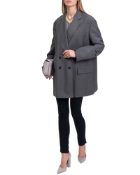 Prada Double-Breasted Oversized Blazer