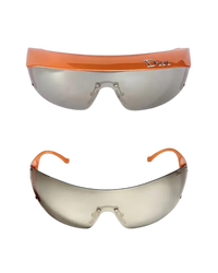 Dior ‘Golf Visor’ Sunglasses — Orange, One Size