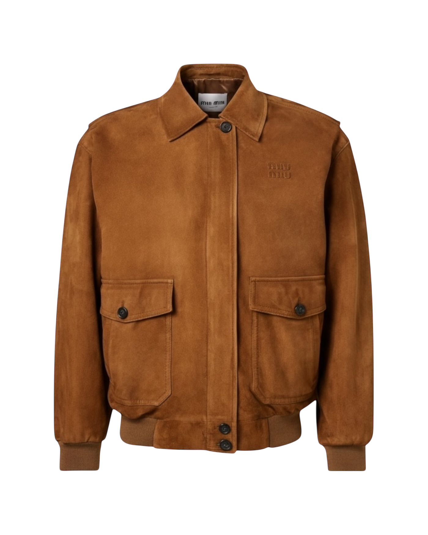 Miu Miu Suede Blouson Jacket