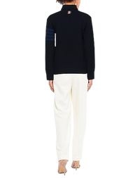 Thom Browne Tonal 4-Bar Waffle-Knit Turtleneck Sweater