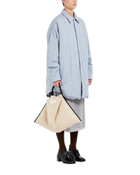 Maison Margiela Beige Mouchoir Tote Bag