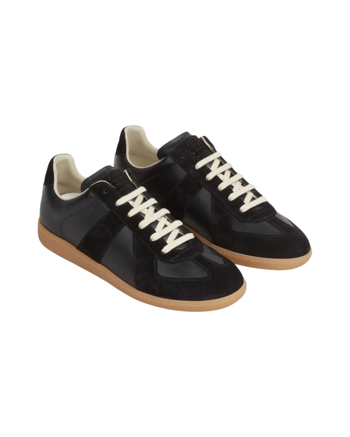 Maison Margiela Replica German Army Trainer — Black/Gum, US 10 / EU 43
