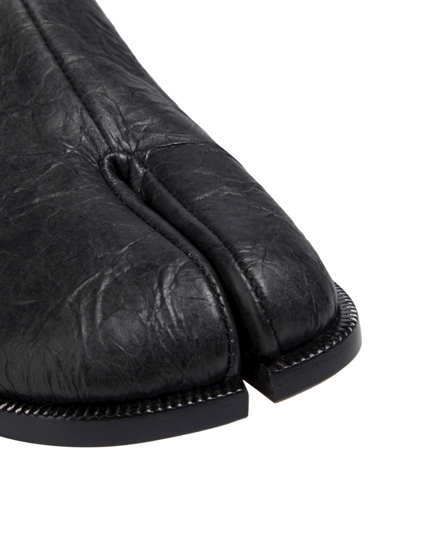 Maison Margiela MM22 Paper Effect Leather Tabi Boots