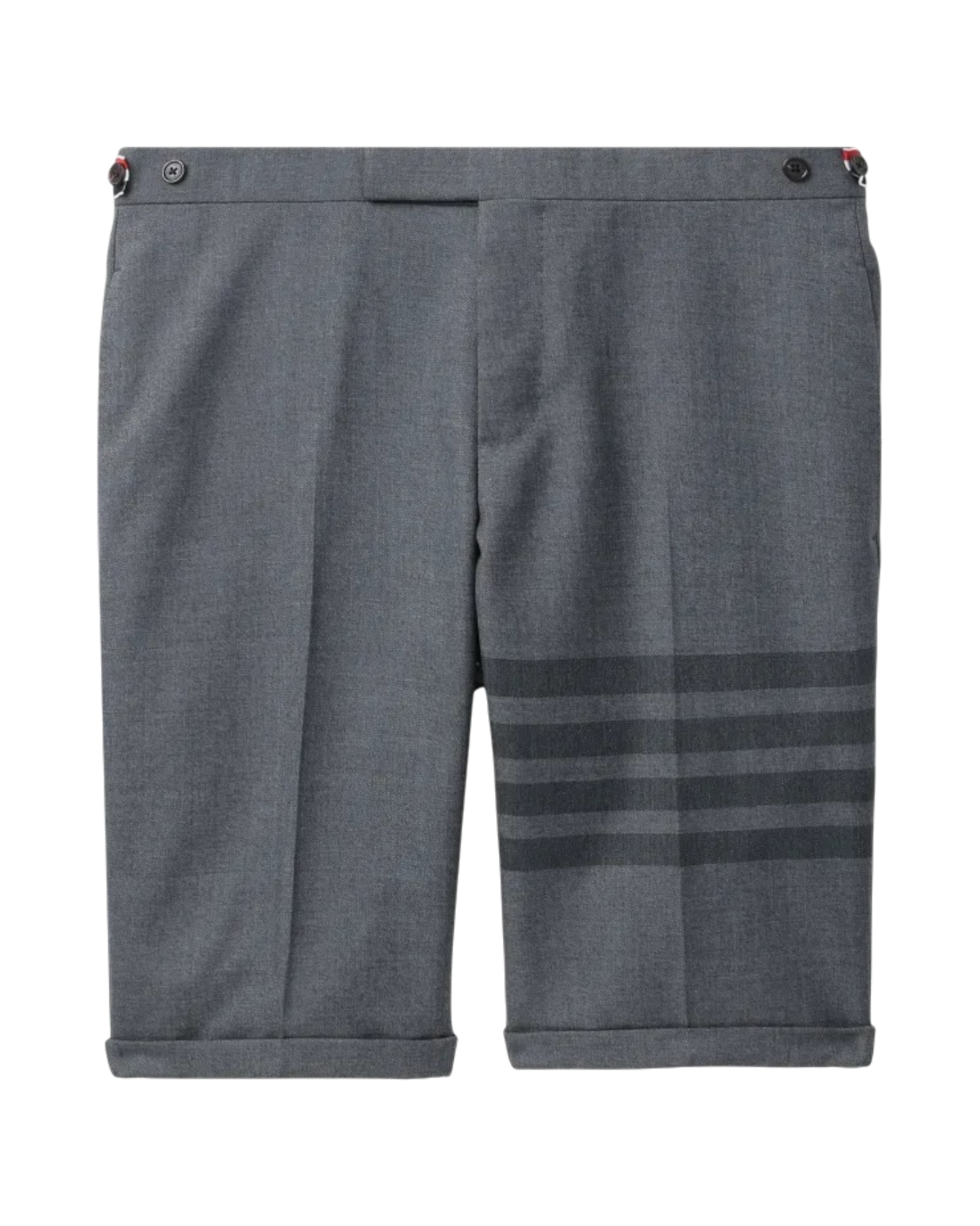 Thom Browne 4-Bar Shorts — Grey, US 32 / TB Size 2 (M)