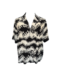Valentino All-Over Wave Shirt