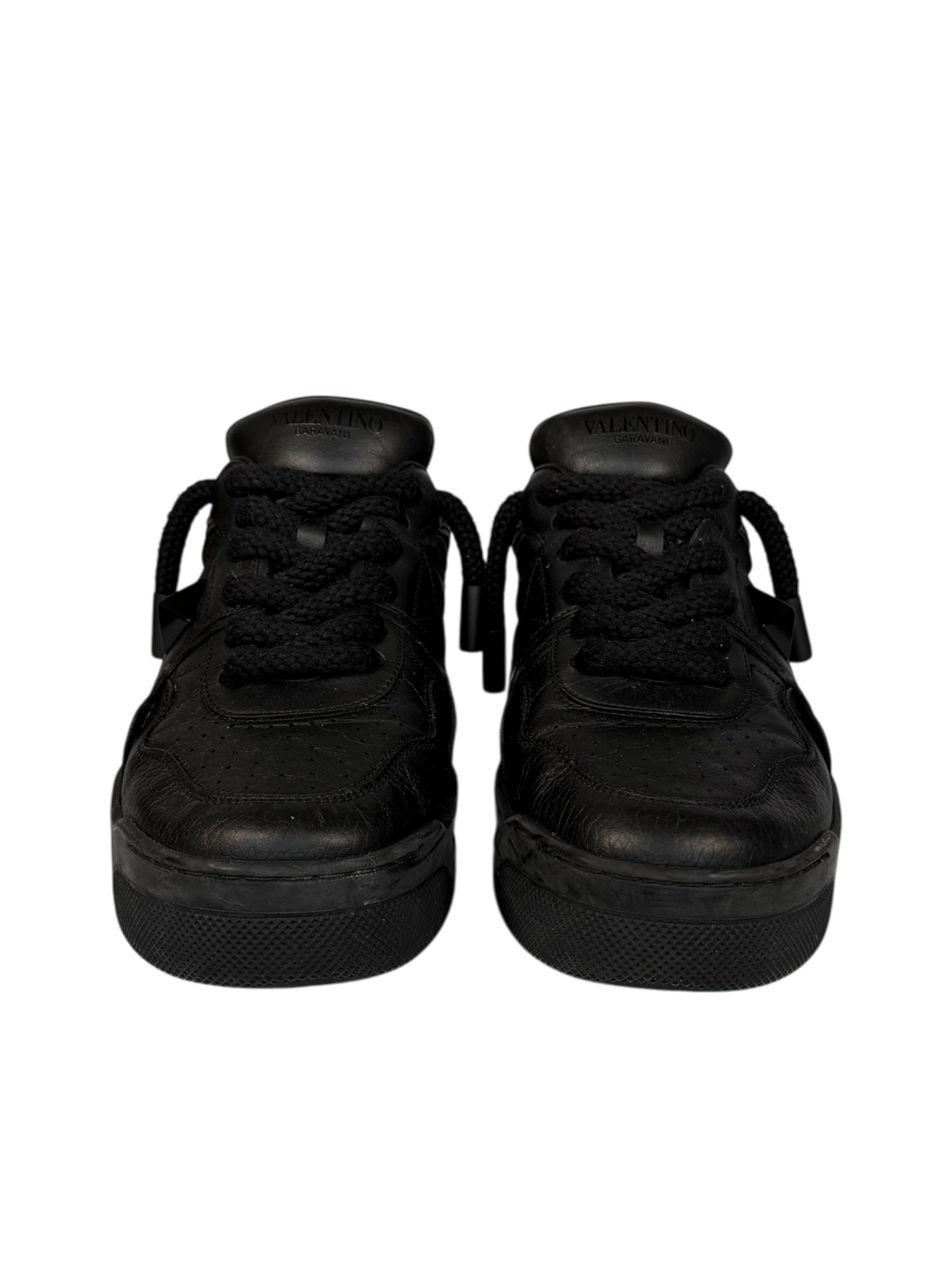 Valentino One Stud XL Nappa Leather Low-top Sneakers