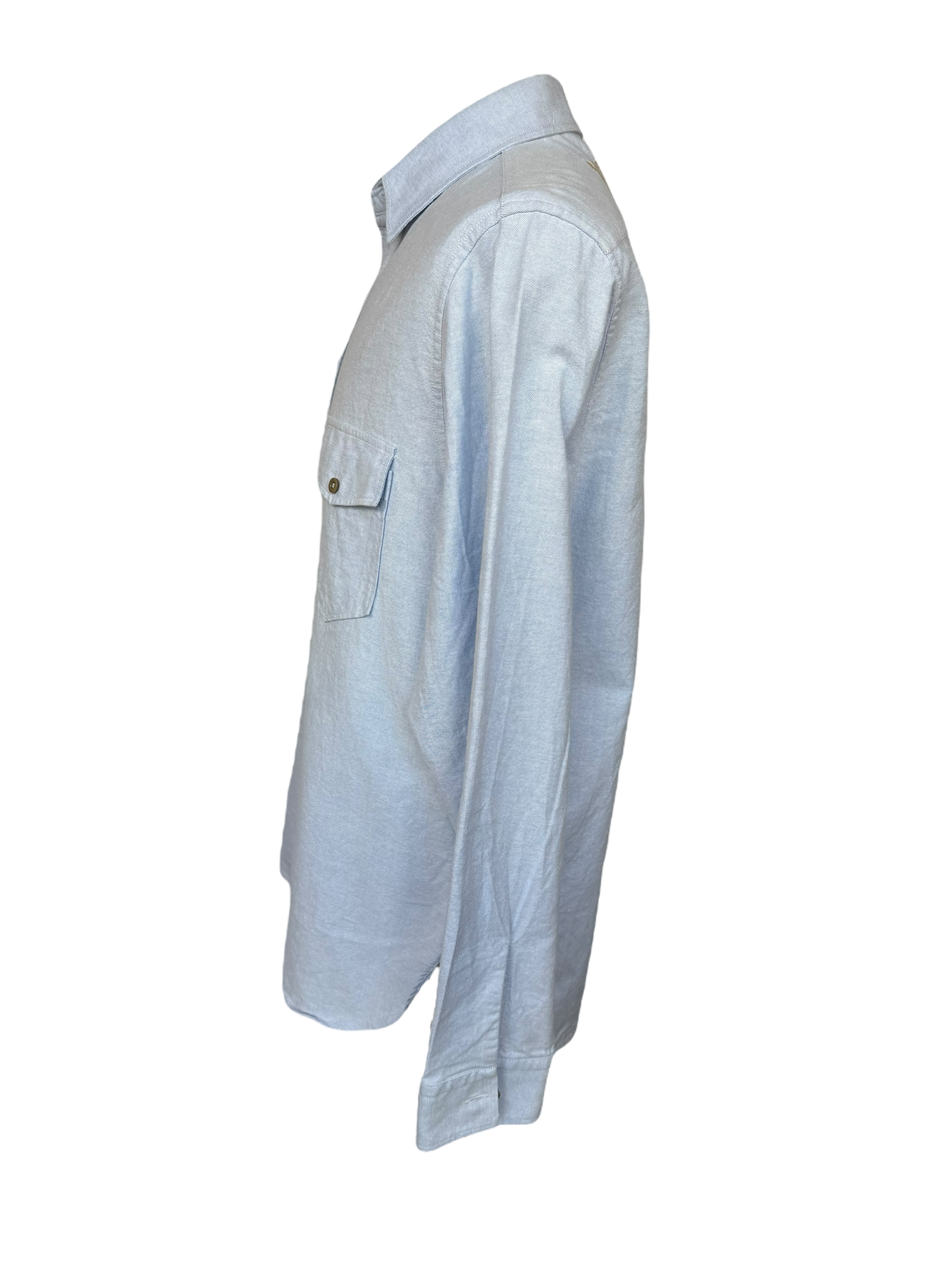 Gucci Oxford Cotton Shirt with Logo Embroidered