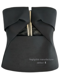 Rick Owens SS22 Prong Cut-Out Bustier Top