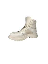 Alexander McQueen Leather Ankle Boots