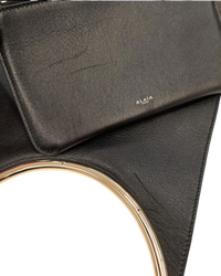 Alaïa Ring XL Leather Tote Bag — Noir