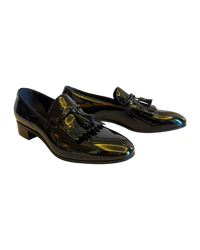 Gucci Tasseled Patent-Leather Loafers