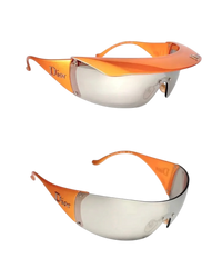 Dior ‘Golf Visor’ Sunglasses — Orange, One Size