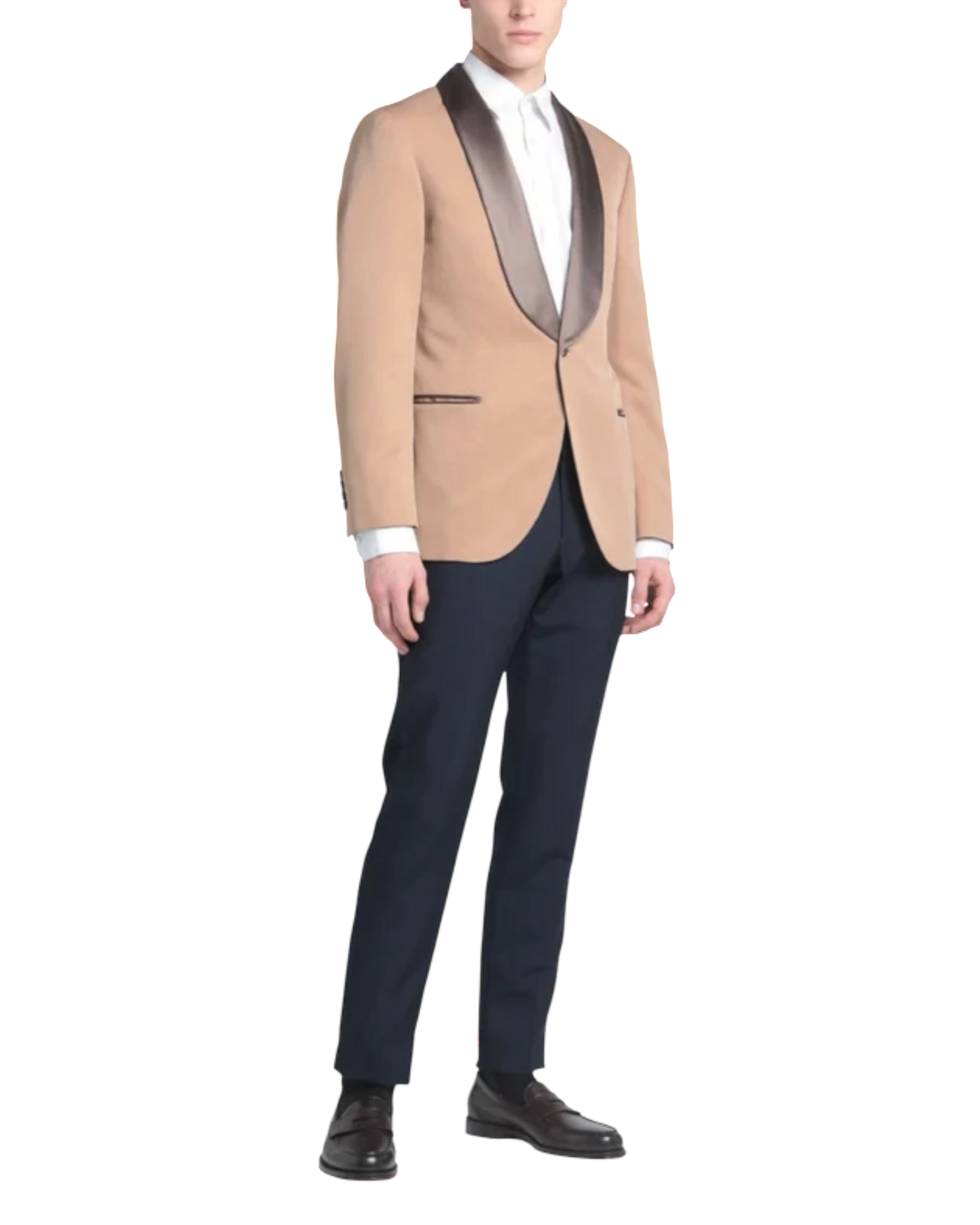 Brunello Cucinelli Shaw Collar Silk Dinner Jacket