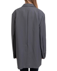 Prada Double-Breasted Oversized Blazer
