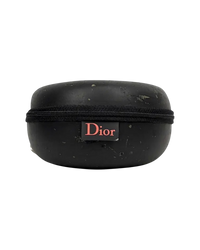Dior Ski 1 Shield Sunglasses — Black, Silver Logo