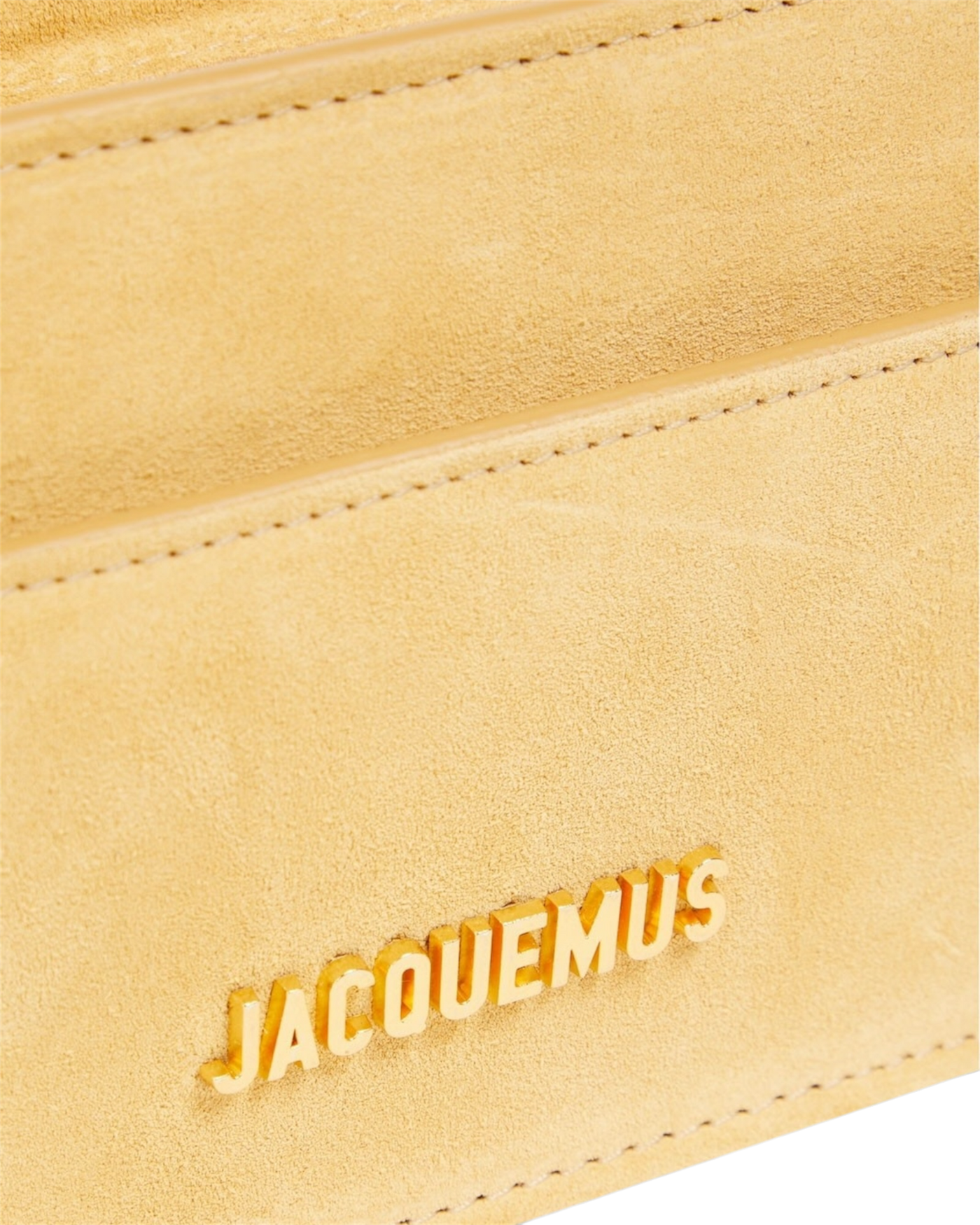 Jacquemus Le Ciuciu Suede Shoulder Bag (Butter)