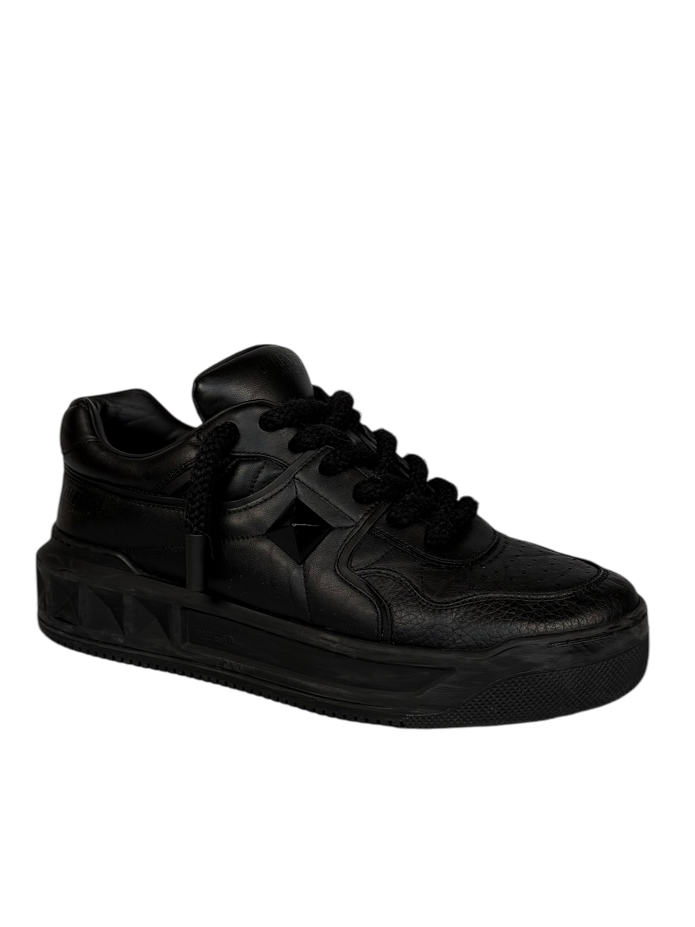 Valentino One Stud XL Nappa Leather Low-top Sneakers