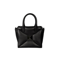Valentino One Stud Leather Tote Bag